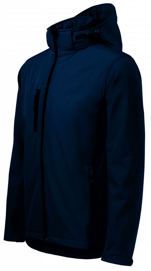 Pánská bunda softshellový Performance 522 s kapucí námořní modrá